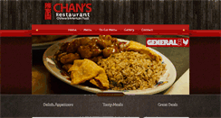 Desktop Screenshot of chanschinesefood.com